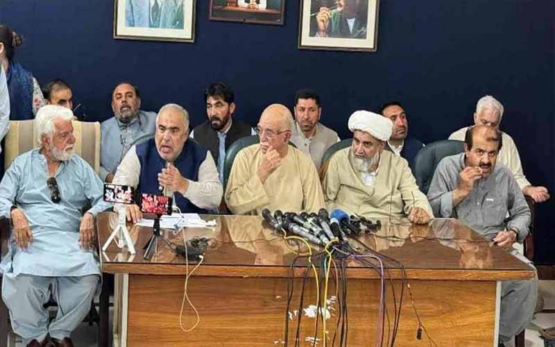 اپوزیشن اتحاد کا 27 ویں ترمیم کیخلاف تحریک چلانے اور پارلیمنٹ نہ چلنے دینے کا اعلان 