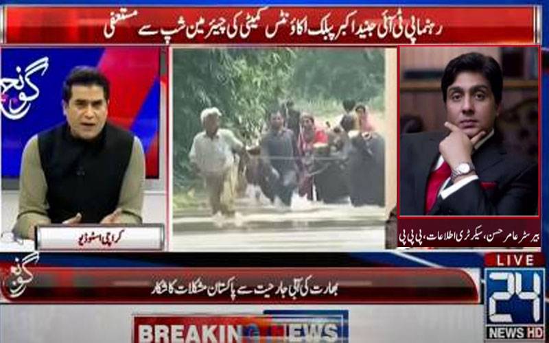 آئینی عدالت بنانے پر سینہ ٹھونک کر کھڑے ہیں؛عامر حسن