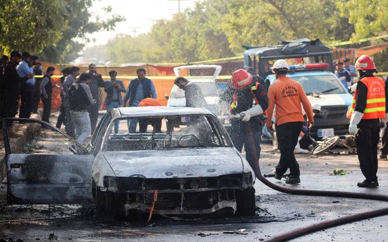 اسلام آباد دھماکا: لاشوں کا پوسٹ مارٹم مکمل، 7 لاشیں ورثا کے حوالے