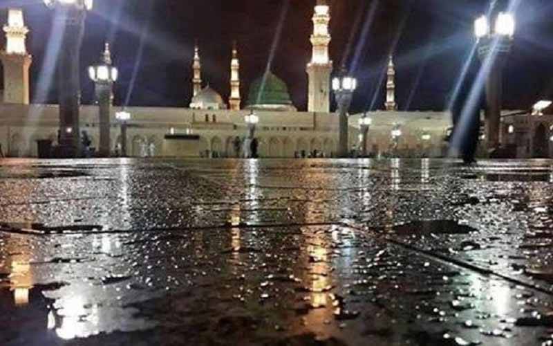مدینہ منورہ سمیت سعودی عرب بھر میں شدید بارشیں، سیلاب کا الرٹ جاری