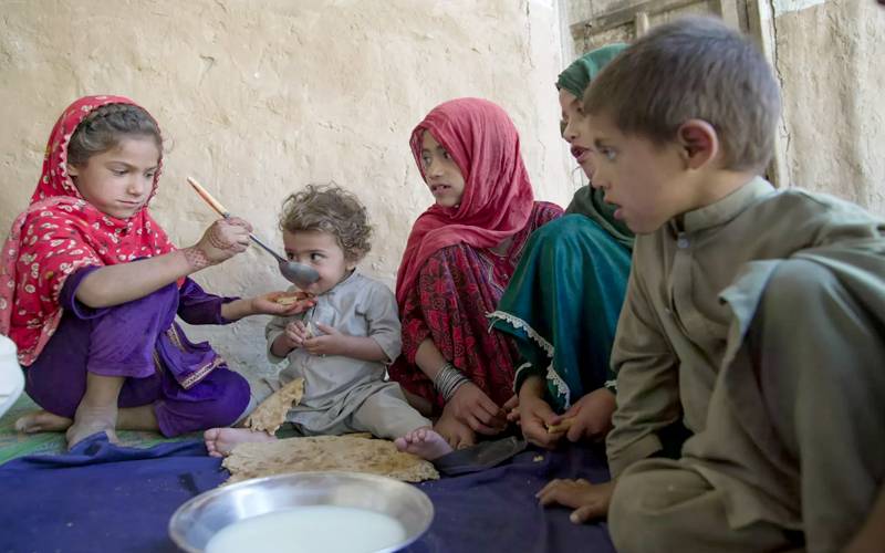 افغان طالبان رجیم میں بچوں کی غذائی قلت ،یونیسیف کا انتباہ جاری