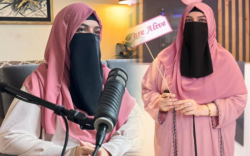 سارا چوہدری کا حجاب کرنے سے پہلے کے ڈرامے ہٹانے پر بیان سامنے آگیا