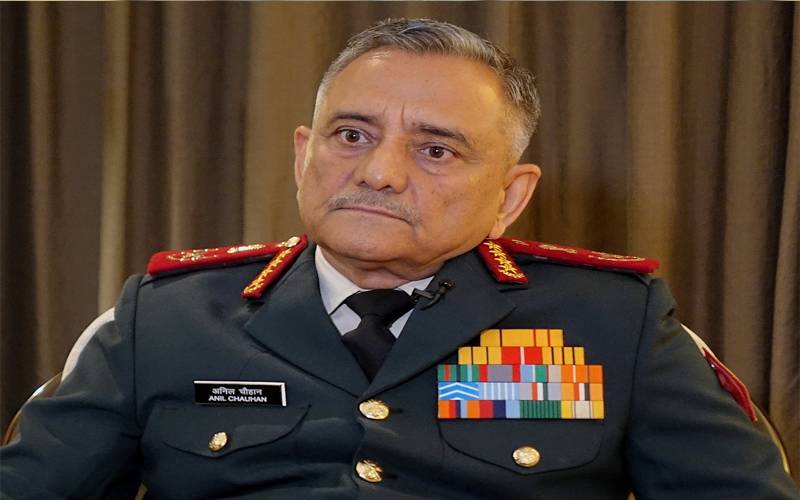 بھارتی چیف آف ڈیفنس سٹاف نے شکایتوں کے انبار لگا دیئے 