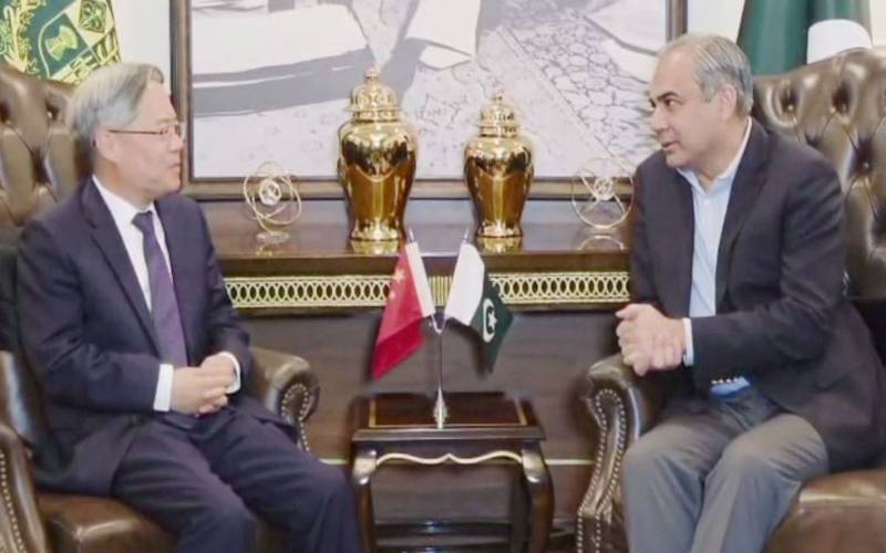  محسن نقوی سے چینی سفیر کی ملاقات،سکیورٹی تعاون مزید مضبوط بنانے پر اتفاق