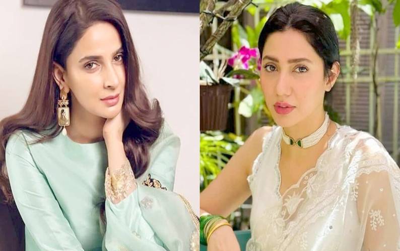 صبا قمر اور ماہرہ خان کی دشمنی، اداکارہ کا بیان سامنے آگیا