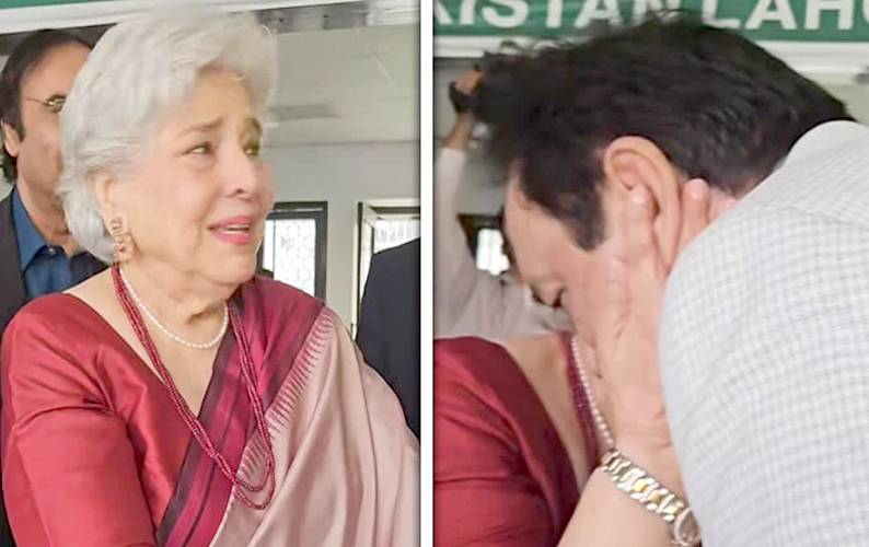 عظمیٰ گیلانی اور سہیل احمد کی جذباتی ملاقات نے مداحوں کے دل چھولئے