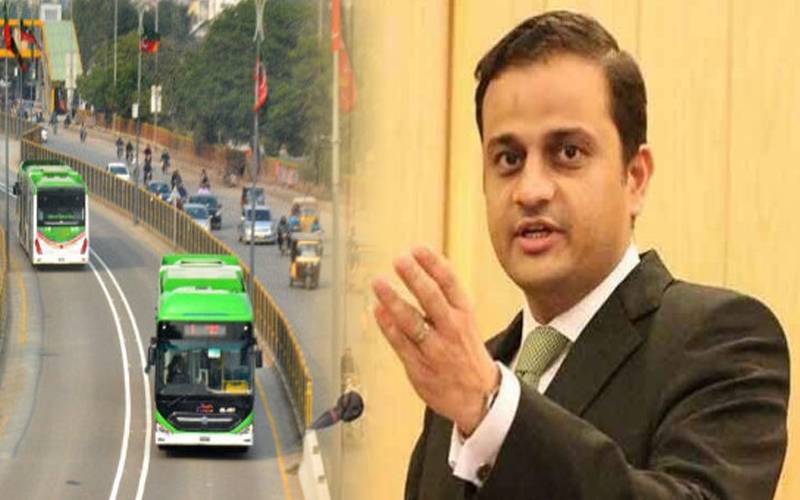 میئرکراچی مرتضیٰ وہاب نے گرین لائن کوریڈور کے افتتاح کی تاریخ بتادی
