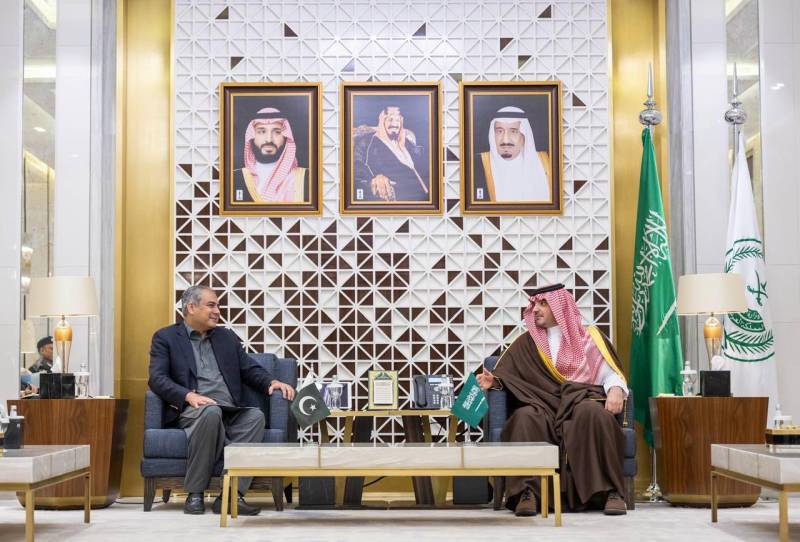 وزیر داخلہ محسن نقوی کی سعودی ہم منصب سے ملاقات،باہمی امور اور تعلقات پر تبادلہ خیال 