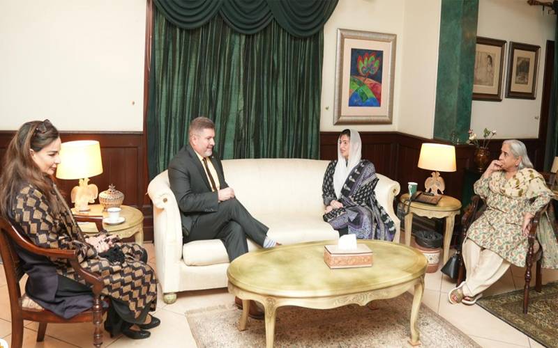خاتون اول آصفہ بھٹو سے امریکی قونصل جنرل کی ملاقات،پاک امریکا تعلقات میں مزید فروغ پرگفتگو