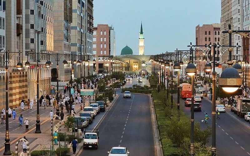 مدینہ منورہ میں موسم خوشگوار، زائرین کی تعداد میں بڑا اضافہ ریکارڈ 