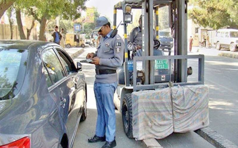  ٹریفک قوانین کی خلاف ورزی پر48 گھنٹوں میں 7 کروڑ 12 لاکھ کے جرمانے 