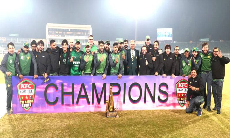 پاکستان نے فائنل میں سری لنکا کو ہرا کر سہ فریقی سیریز جیت لی