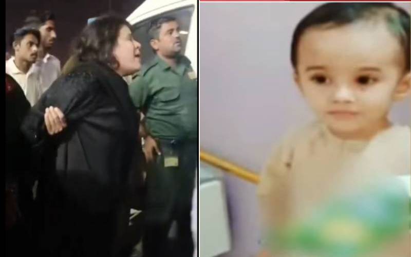 کراچی  نیپا چورنگی پر مین ہول میں گرنے والے بچے کی لاش 14 گھنٹے بعد مل گئی