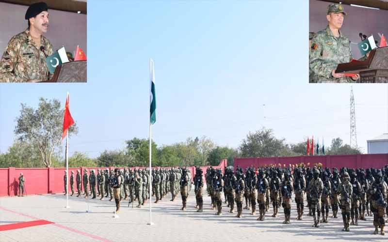 پاکستان اور چین نے وارئیر IX مشترکہ فوجی مشق کا آغاز کر دیا