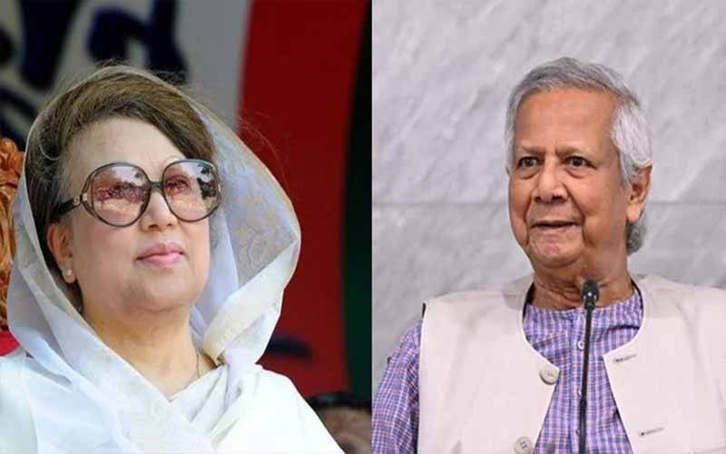 چیف ایڈوائزر بنگلہ دیش محمد یونس کی ہسپتال جاکر خالدہ ضیا کی عیادت