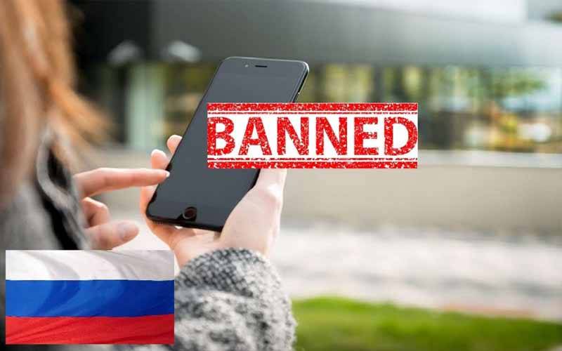 روس نے سوشل میڈیا پلیٹ فارمز پر پابندی لگادی