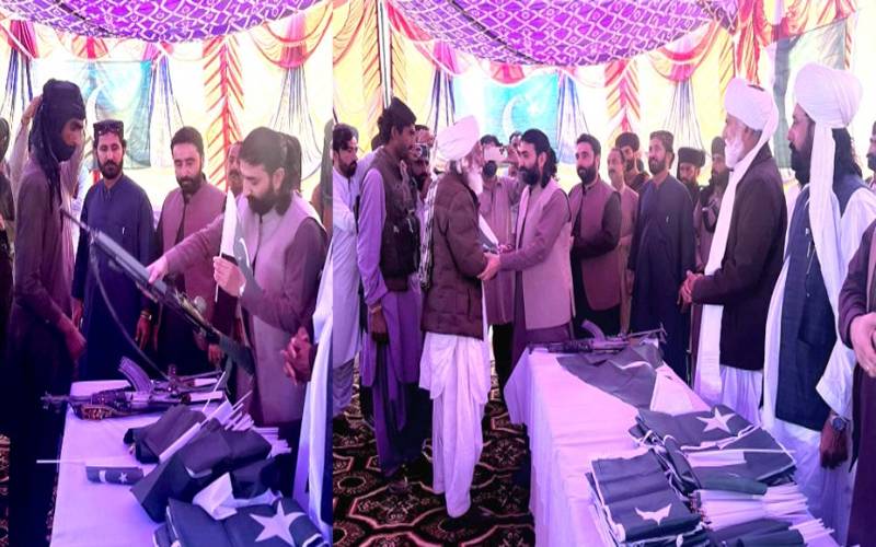 نور علی چاکرانی اپنے ساتھیوں سمیت ہتھیار ڈال کر قومی دھارے میں شامل