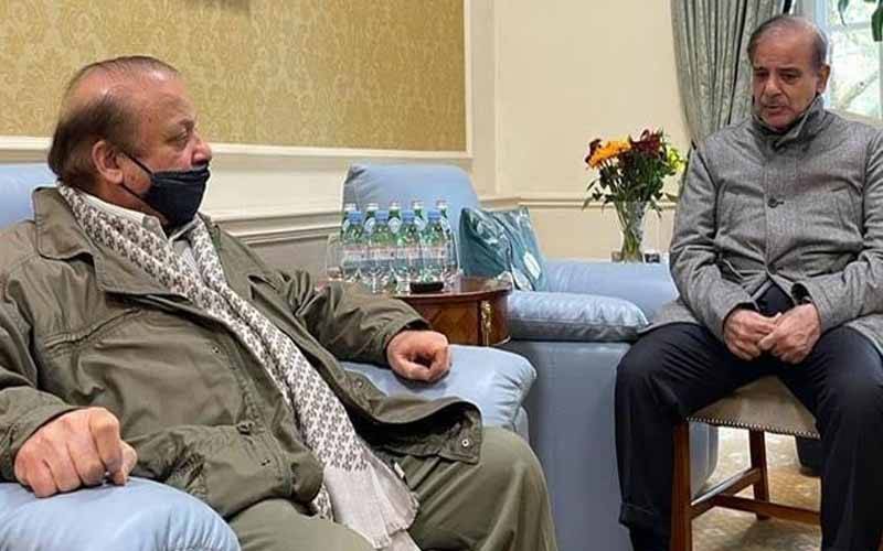 وزیراعظم شہبازشریف کی نواز شریف سے ملاقات،حکومتی کارکردگی سے آگاہ کیا