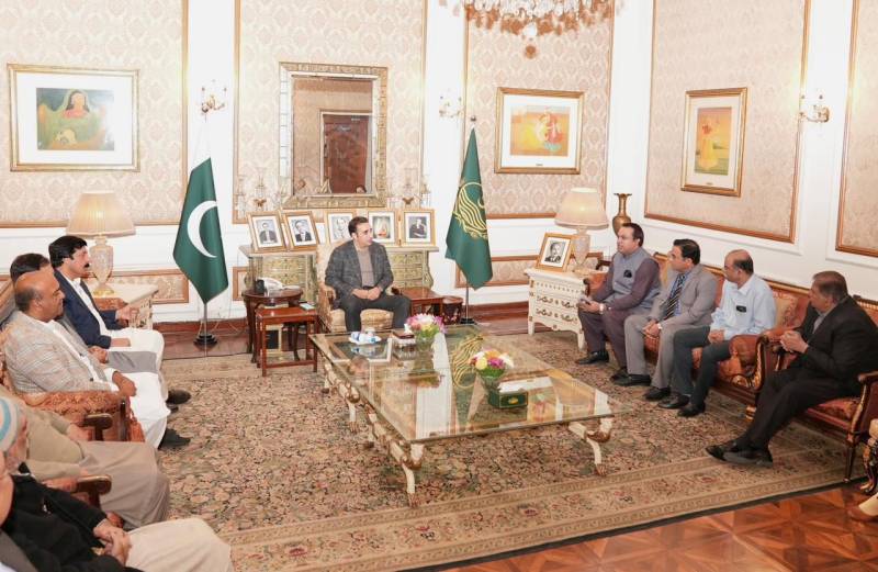 بلاول بھٹو زرداری سے پنجاب سے تعلق رکھنے والے اراکین قومی و صوبائی اسمبلی سے ملاقات