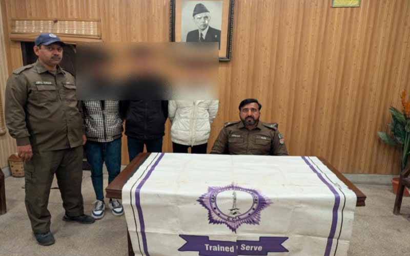 ٹبی سٹی پولیس کی کارروائی، 3 ون ویلرز گرفتار،مقدمات درج 