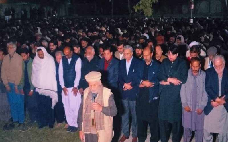 پی پی رہنماحسن مرتضیٰ کے والد کا انتقال، نماز جنازہ ادا،آبائی علاقہ میں تدفین