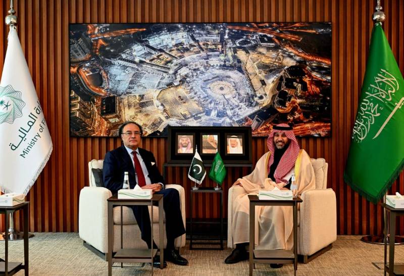 وفاقی وزیرِ خزانہ کی سعودی نائب وزیرِ خزانہ سے ملاقات، اقتصادی تعاون مزید بڑھانے پر اتفاق