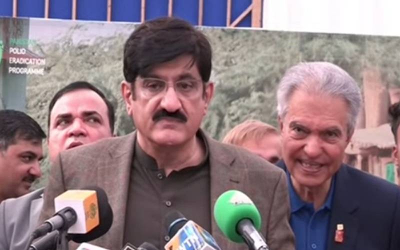 وزیر اعلیٰ سندھ نے پولیو مہم کا افتتاح کردیا، والدین سے بچوں کو قطرے پلانے کی اپیل