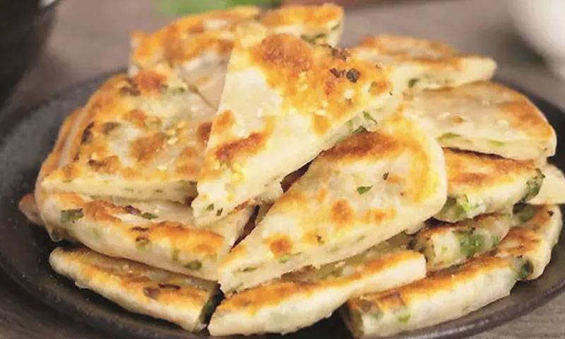 آج کا پکوان: پنیر بھرے پین کیک
