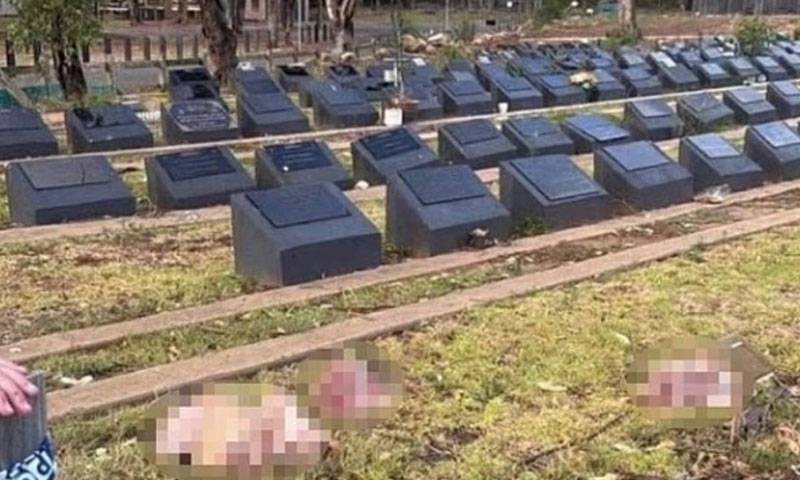 سڈنی حملہ ، آسٹریلیا میں مسلمانوں کے قبرستان کی بے حرمتی