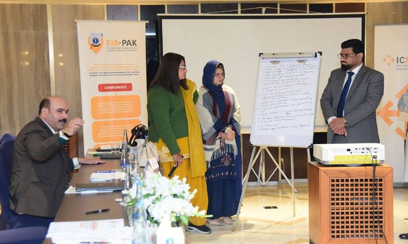 انسانی سمگلنگ کی روک تھام کیلئے نیشنل آگاہی فریم ورک تیاری کے آخری مراحل میں