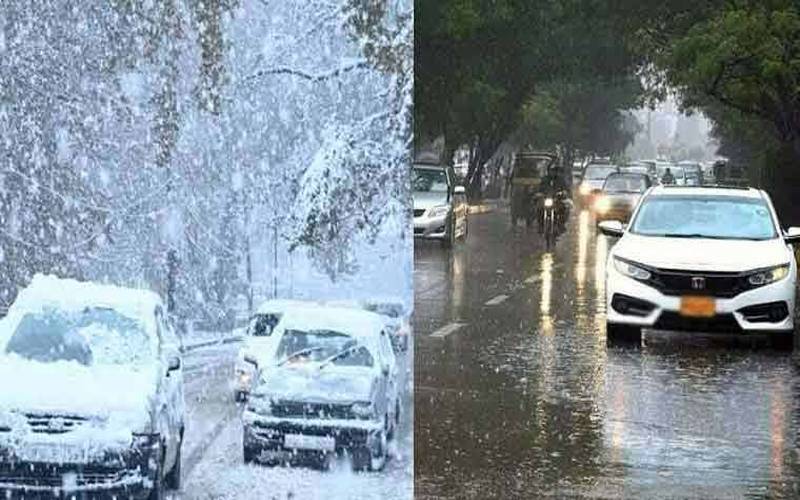 ملک کے مختلف علاقوں میں بارش اور برفباری، بلوچستان میں خشک سالی کا خاتمہ