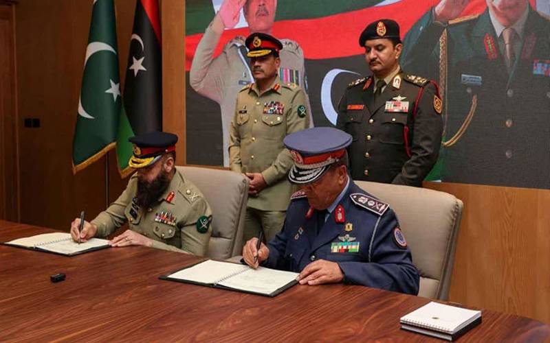 پاکستان لیبیا کو لڑاکا طیاروں سمیت اہم ہتھیار فراہم کریگا،بڑا معاہدے طے پاگیا