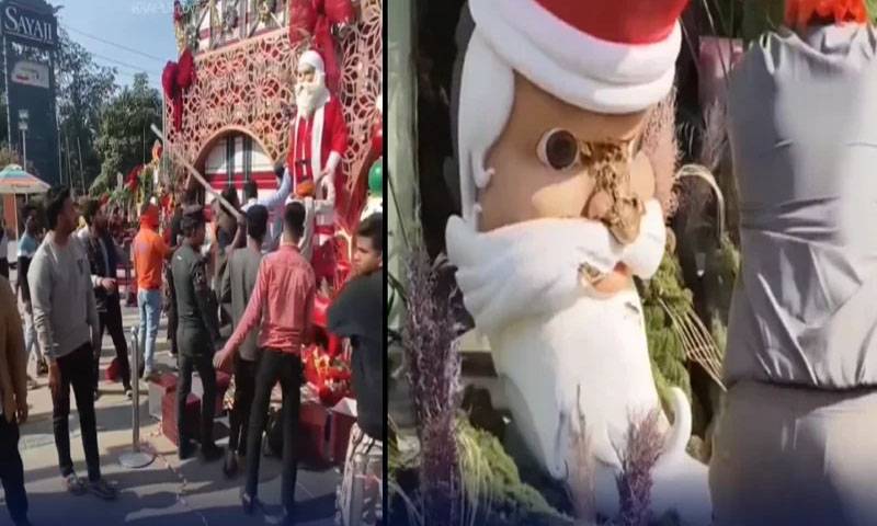 کرسمس کے موقع پر ہندو انتہا پسند آپے سے باہر