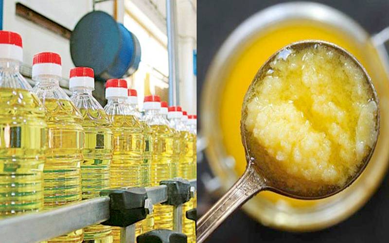 گھی اورکوکنگ آئل کی قیمتوں میں ایک بار پھر بڑااضافہ