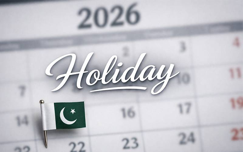 نئے سال 2026 کے دوران کتنی اور کون کونسی سرکاری تعطیلات ہوں گی، شیڈول جاری