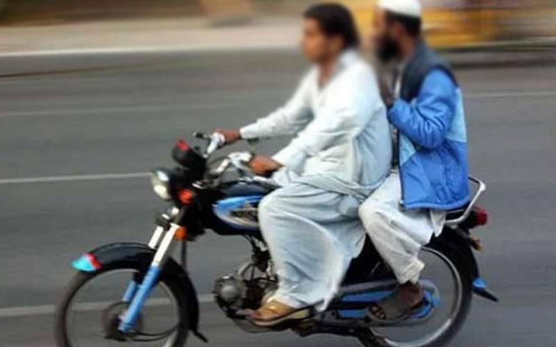 سال نو کے موقع پرکراچی میں موٹر سائیکل کی ڈبل سواری پر پابندی