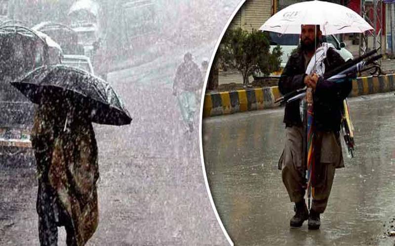 ملک کے مختلف مقامات پر بارش و برفباری، سردی بڑھ گئی