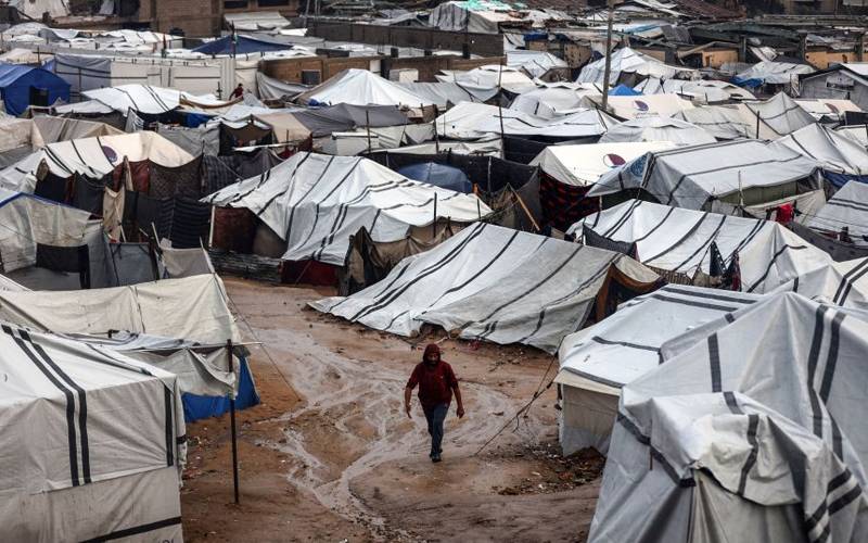شدید موسم سےغزہ کی صورتحال ابتر ، مسلم ممالک کا سخت تشویش کا اظہار