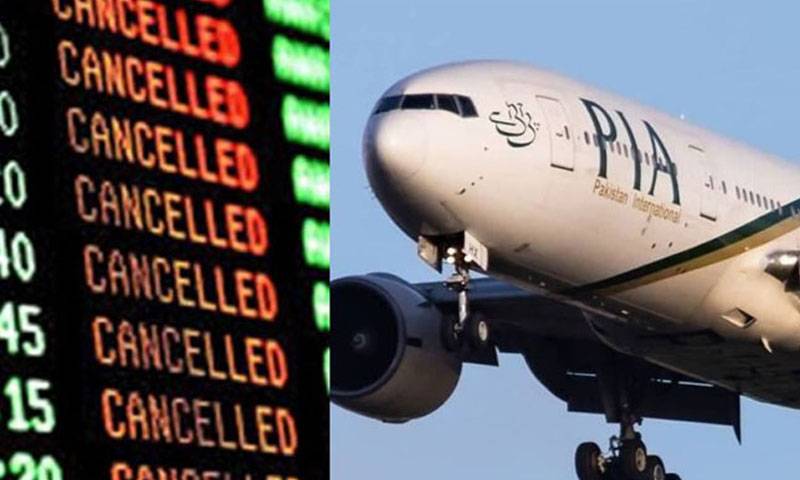 خراب موسم، 12پروازیں منسوخ، متعدد تاخیر کا شکار