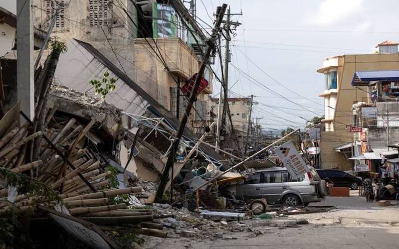 فلپائن میں 6.7 شدت کا زلزلہ، آفٹر شاکس کا سلسلہ جاری