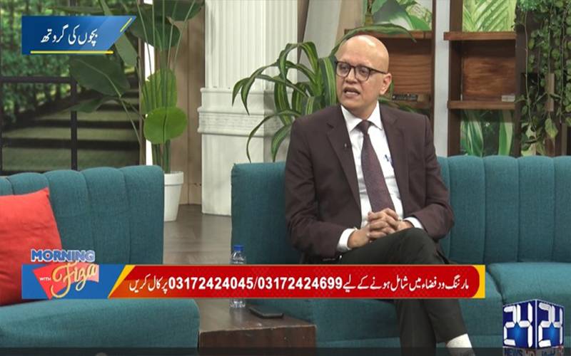 بچے کی گروتھ کا اس کے موٹاپے سے تعلق نہیں:چائلڈ سپیشلسٹ  ڈاکٹر شہرام تبسم