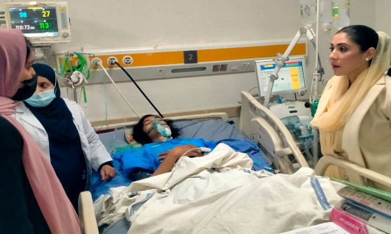طالبہ کی خودکشی کا معاملہ، حنا پرویز بٹ کا جنرل ہسپتال کا دورہ
