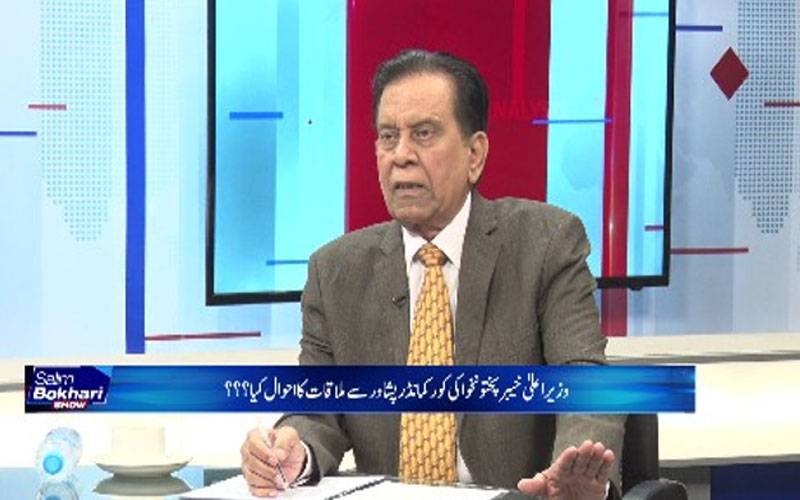 وزیراعلیٰ کے پی کی عقل پر حیرت ہے، سیکیورٹی فیصلے بند کمروں میں ہی ہوتے ہیں:سلیم بخاری