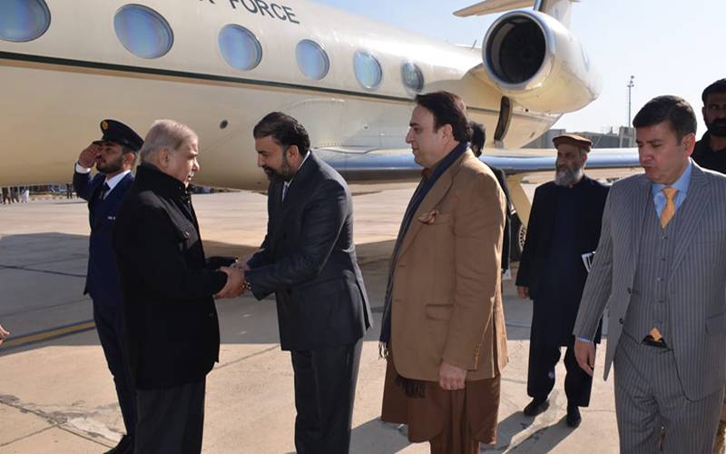 وزیراعظم شہباز شریف کی کوئٹہ آمد، این 25 شاہراہ اور دانش اسکولوں کا افتتاح کریں گے
