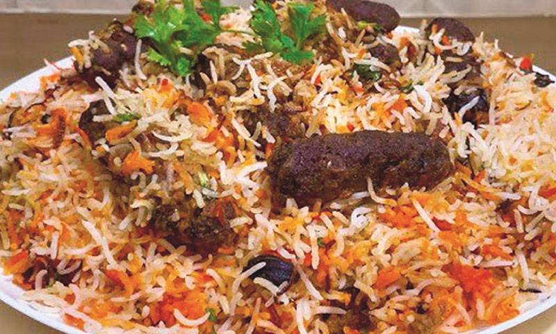 آج کا پکوان: کباب بریانی