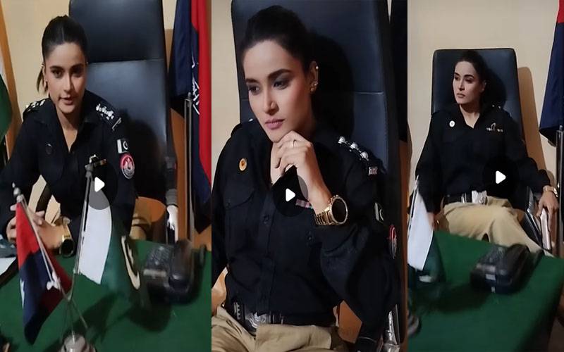 دھرندھر گانے کی ٹک ٹاک وائرل ویڈیو، پولیس وردی میں یہ لڑکی کون ہے؟