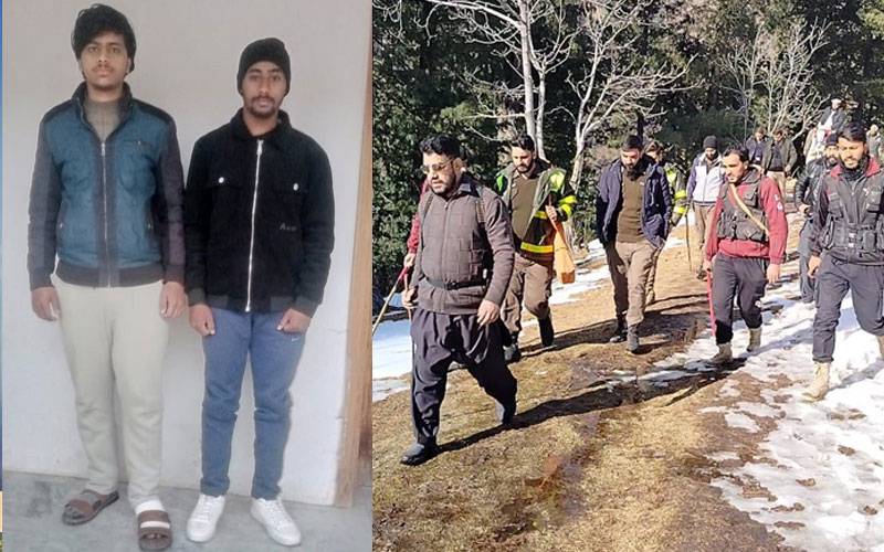  ملتان کے لاپتہ نوجوان نتھیا گلی کے جنگل سے بازیاب ہو گئے، دو دن غائب رہے