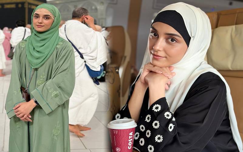 مایا علی نےعمرے کےروحانی سفر کی تصاویر شیئر کردیں