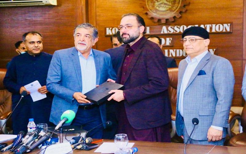 چودھری سالک حسین کا دورہ کراچی ،کاتی کی ای او بی آئی کے ساتھ مکمل تعاون کی یقین دہانی