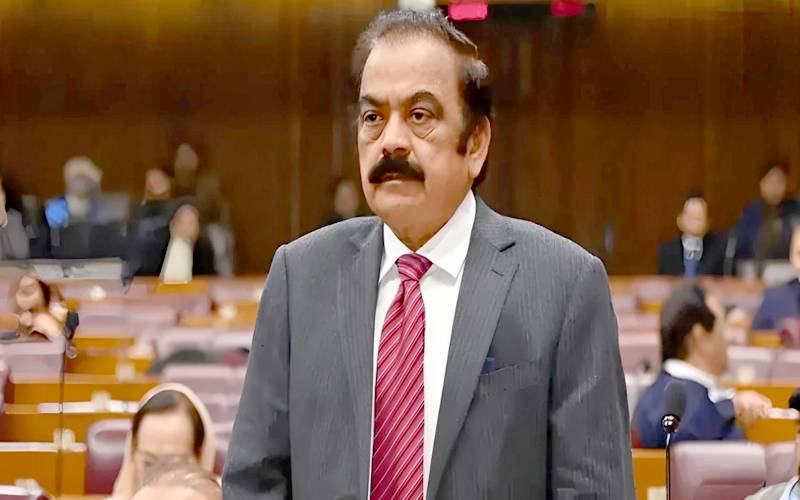 اپوزیشن کو چاہیے وہ مذاکرات سے متعلق وزیراعظم کی پیشکش قبول کرے: رانا ثناء اللہ